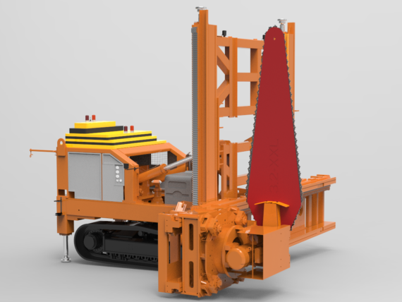 chain saw machine 